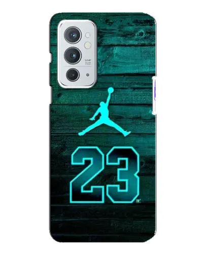 Чохол для OnePlus 9RT з картинкою «Jordan Cyan 23»