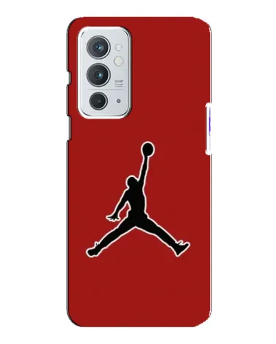 Чохол для OnePlus 9RT з картинкою «Jordan Red Back»