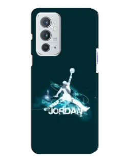 Чохол для OnePlus 9RT з картинкою «Jordan Blue Fire»