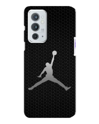 Чохол для OnePlus 9RT з картинкою «Jordan Dark Carbon»