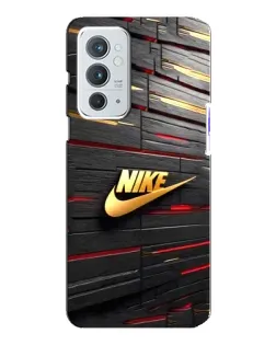 Чохол для OnePlus 9RT з картинкою «Золотий Nike на металі» Чохол для OnePlus 9RT з картинкою «Золотий Nike на металі»