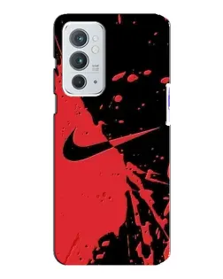 Чохол для OnePlus 9RT з картинкою «Червоні бризки Nike» Чохол для OnePlus 9RT з картинкою «Червоні бризки Nike»