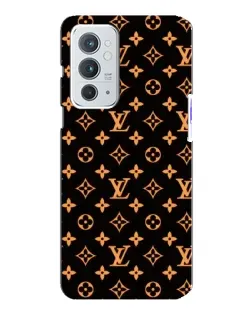 Чохол для OnePlus 9RT з картинкою «Золота монограма LV»