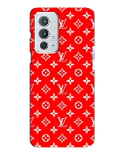 Чохол для OnePlus 9RT з картинкою «Яскравий паттерн LV»