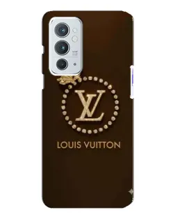 Чохол для OnePlus 9RT з картинкою «LV — золота печатка»
