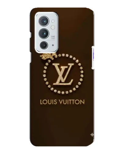 Чохол для OnePlus 9RT з картинкою «LV — золота печатка»