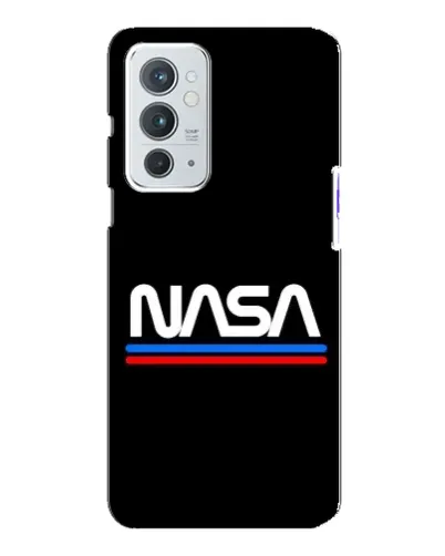 Чохол для OnePlus 9RT з картинкою «NASA — класика Red Blue» Чохол для OnePlus 9RT з картинкою «NASA — класика Red Blue»