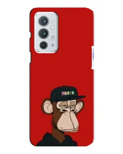 Чохол для OnePlus 9RT з картинкою «Bored Ape — червоний фон» Чохол для OnePlus 9RT з картинкою «Bored Ape — червоний фон»