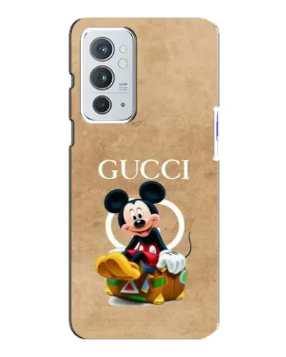 Чохол для OnePlus 9RT з картинкою «Міккі Маус Gucci — крафт» Чохол для OnePlus 9RT з картинкою «Міккі Маус Gucci — крафт»