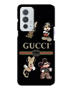 Чохол для OnePlus 9RT з картинкою «Gucci — герої Disney та монограма» Чохол для OnePlus 9RT з картинкою «Gucci — герої Disney та монограма»