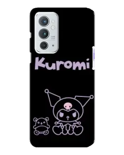 Чохол для OnePlus 9RT з картинкою «Kuromi — чорний мінімалізм» Чохол для OnePlus 9RT з картинкою «Kuromi — чорний мінімалізм»