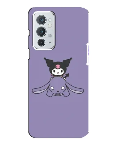 Чохол для OnePlus 9RT з картинкою «Kuromi на ліловому фоні» Чохол для OnePlus 9RT з картинкою «Kuromi на ліловому фоні»