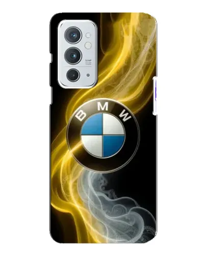 Чохол для OnePlus 9RT з картинкою «Золотистий дим BMW»