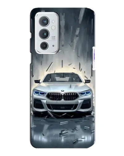 Чохол для OnePlus 9RT з картинкою «BMW у світлі фар»