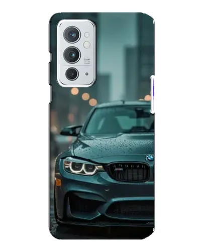 Чохол для OnePlus 9RT з картинкою «BMW у вогнях міста»