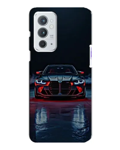 Чохол для OnePlus 9RT з картинкою «BMW на мокрій дорозі»