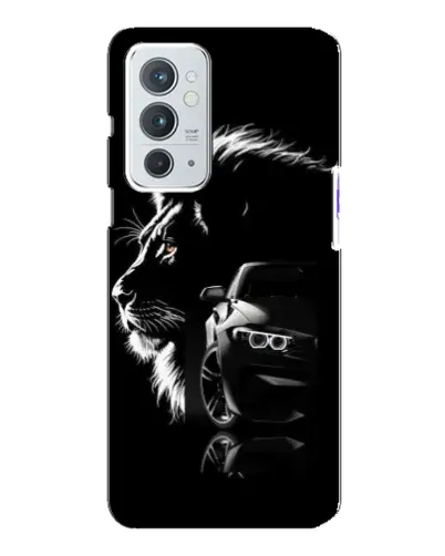 Чохол для OnePlus 9RT з картинкою «BMW та лев»