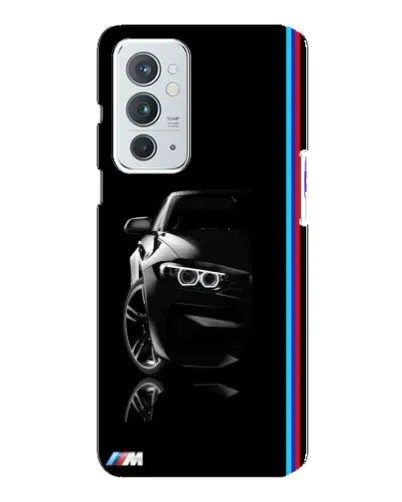 Чохол для OnePlus 9RT з картинкою «Силует BMW в темряві»