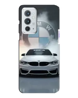 Чохол для OnePlus 9RT з картинкою «BMW в білому диму»