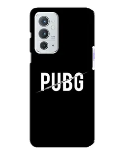 Чохол для OnePlus 9RT з картинкою «PUBG — білий логотип»