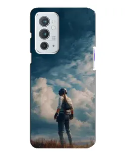 Чохол для OnePlus 9RT з картинкою «Герой PUBG на скелі»
