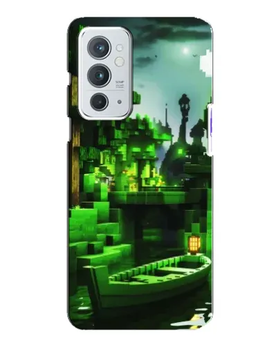 Чохол для OnePlus 9RT з картинкою «Minecraft лісовий пейзаж»