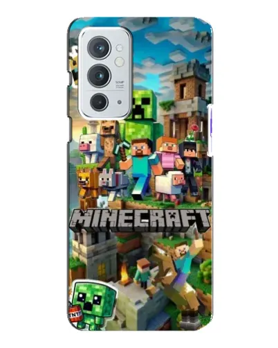 Чохол для OnePlus 9RT з картинкою «Замок Minecraft»