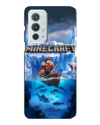 Чохол для OnePlus 9RT з картинкою «Minecraft льодянийсвіт»