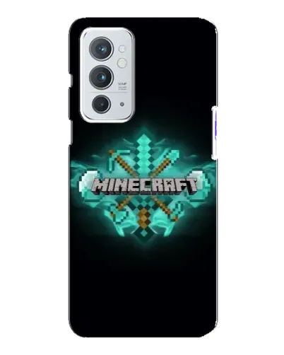 Чохол для OnePlus 9RT з картинкою «Minecraft Diamond лого»
