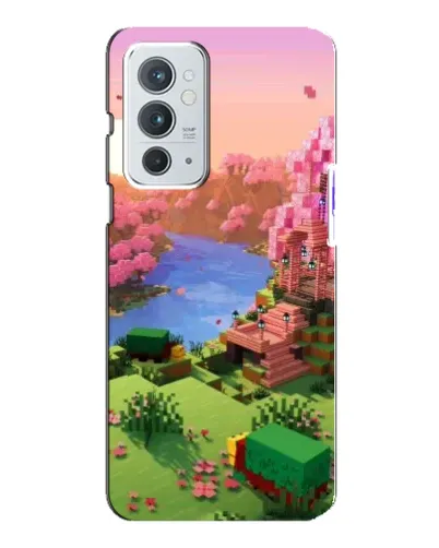 Чохол для OnePlus 9RT з картинкою «Рожеве дерево Minecraft»