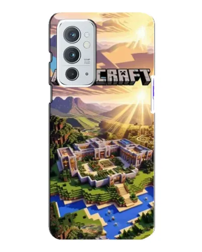 Чохол для OnePlus 9RT з картинкою «Minecraft панорама»