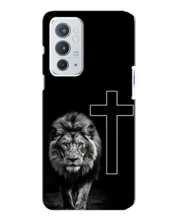 Чохол для OnePlus 9RT з картинкою «Лев та Хрест»