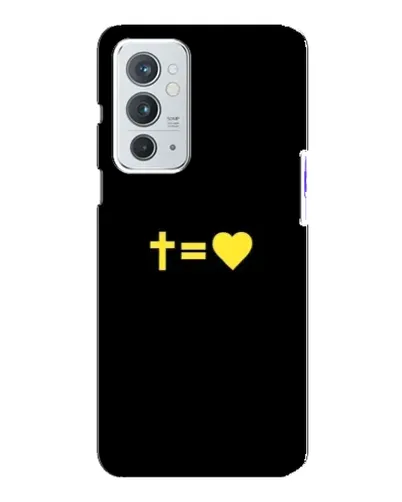 Чохол для OnePlus 9RT з картинкою «Серце та Хрест» Чохол для OnePlus 9RT з картинкою «Серце та Хрест»