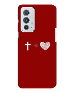 Чехол для OnePlus 9RT с картинкой «Уравнение любви» Чехол для OnePlus 9RT с картинкой «Уравнение любви»
