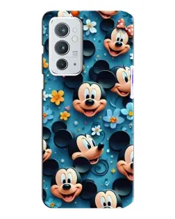 Чехол для OnePlus 9RT с картинкой «Паттерн Микки и Минни» Чехол для OnePlus 9RT с картинкой «Паттерн Микки и Минни»