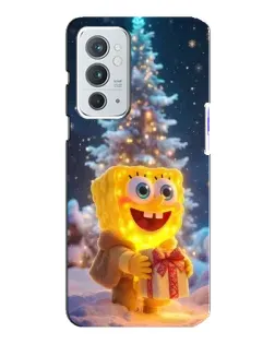 Чехол для OnePlus 9RT с картинкой «Рождественский Спанч Боб»