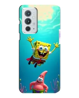 Чехол для OnePlus 9RT с картинкой «Спанч Боб под водой»