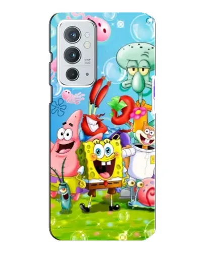 Чохол для OnePlus 9RT з картинкою «Губка Боб та друзі» Чохол для OnePlus 9RT з картинкою «Губка Боб та друзі»