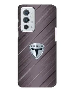Чохол для OnePlus 9RT з картинкою «Металева текстура Tesla»