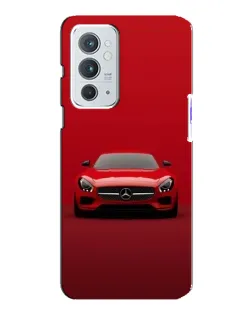 Чохол для OnePlus 9RT з картинкою «Червоний Mercedes AMG»