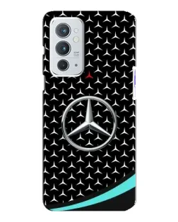 Чохол для OnePlus 9RT з картинкою «Mercedes — бірюзовий акцент»