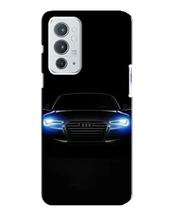 Чохол для OnePlus 9RT з картинкою «Audi в неоні»