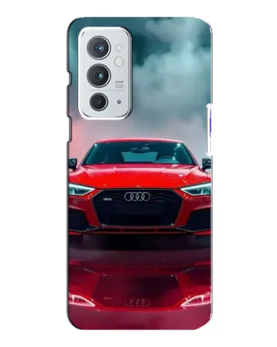 Чохол для OnePlus 9RT з картинкою «Audi RS — червоний стиль»
