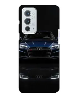 Чохол для OnePlus 9RT з картинкою «Audi — нічне відображення»