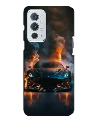 Чохол для OnePlus 9RT з картинкою «Lamborghini димна естетика»
