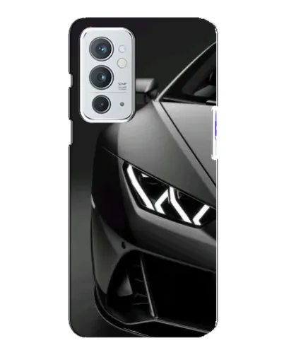 Чохол для OnePlus 9RT з картинкою «Lamborghini фари деталізація»