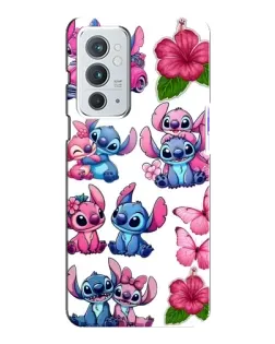 Чохол для OnePlus 9RT з картинкою «Стікери Stitch та Angel»