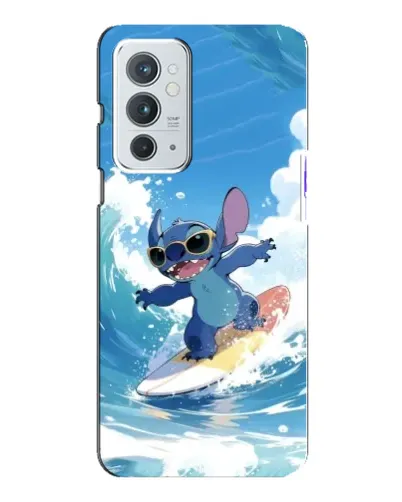 Чохол для OnePlus 9RT з картинкою «Стіч на хвилі» Чохол для OnePlus 9RT з картинкою «Стіч на хвилі»