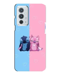 Чохол для OnePlus 9RT з картинкою «Stitch та Angel Love»