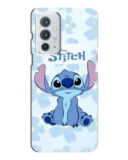 Чохол для OnePlus 9RT з картинкою «Stitch серед квітів»